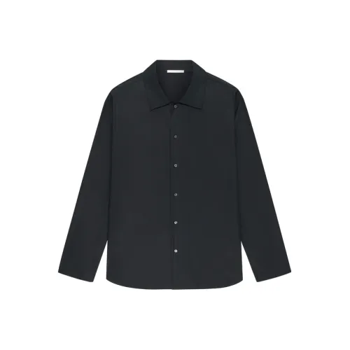 Nice Rice Рубашка Мужская Угольный Черный