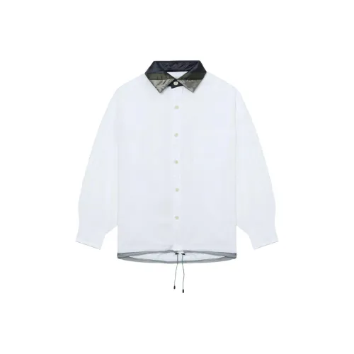 KOLOR Белый Мужские Рубашки