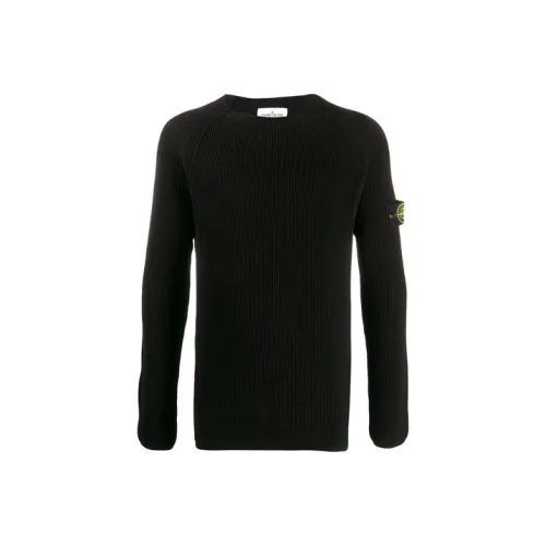 Stone Island Черные Мужские Свитера