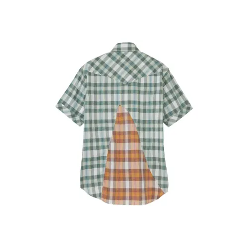 HYSTERIC GLAMOUR Рубашка Мужская Зеленая