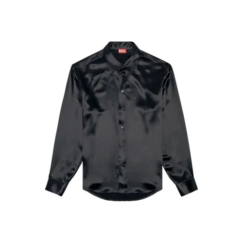 DIESEL Мужские Черные Рубашки