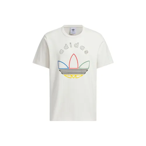 Adidas Белая Мужская Футболка