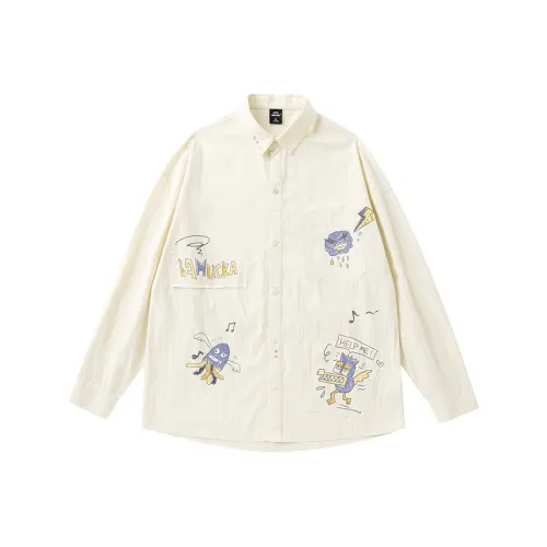 LAMLICKA Абрикос Унисекс Рубашки