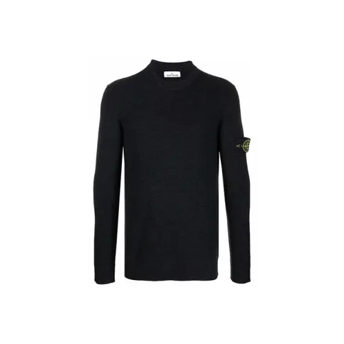 Stone Island Угольный Серый Мужские Свитера