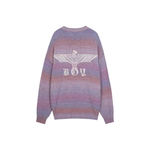 Boy London Свитер Унисекс Фиолетовый