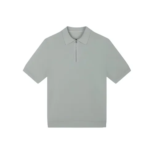 ZIOZIA Зеленая Мужская Поло