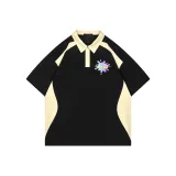 Чёрный/Светло-абрикосовый