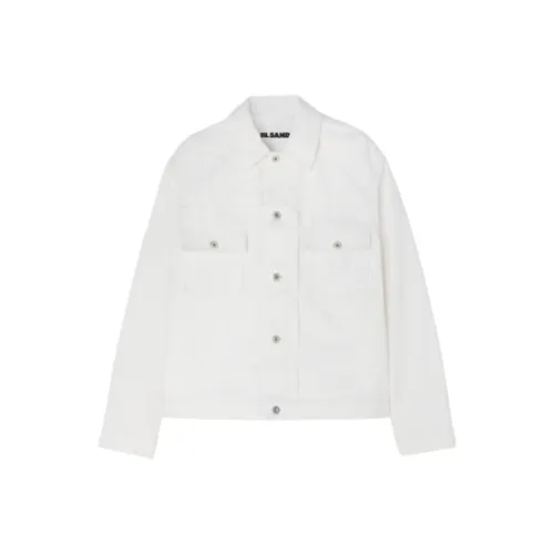 JIL SANDER Белый Мужской Куртки