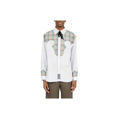 Maison Margiela FW23 Рубашка Унисекс Blue