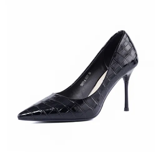 GUDIANFENGDU Узкий каблук Высокие каблуки 9 см Женские