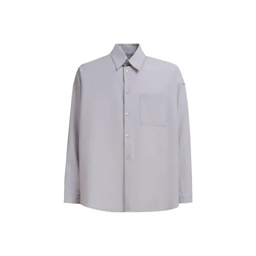 Marni Серые Мужские Рубашки