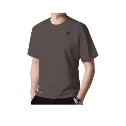 XTEP T-рубашка мужская цвет железо серый размер большой