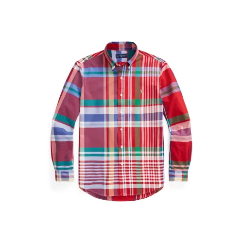 Polo Ralph Lauren Рубашка Мужская Красная