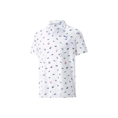 PUMA MATTR Polo Мужской Белый