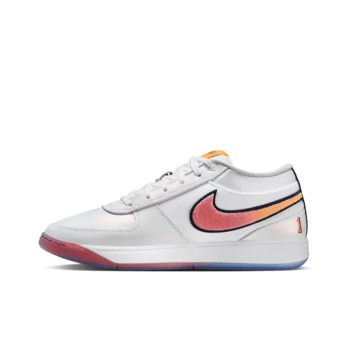 Nike Book 1 Slip Resistant Abrasion Resistant Low Топ Баскетбольные кроссовки Мужской Белый Синий