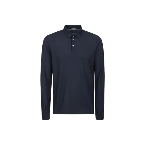 Zanone Blue Men's Shirts Zanone Синий Мужские Рубашки