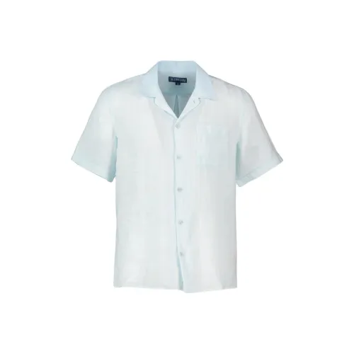 VILEBREQUIN Рубашка Мужская Светло-Синяя