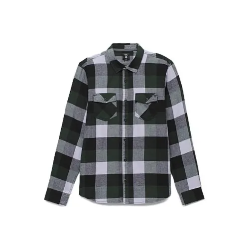 VANS BOX Синий Мужская Рубашка