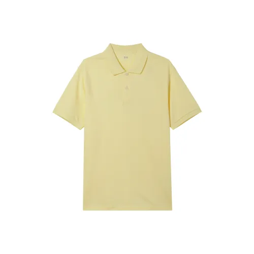 UNIQLO Поло Unisex Light Желтый