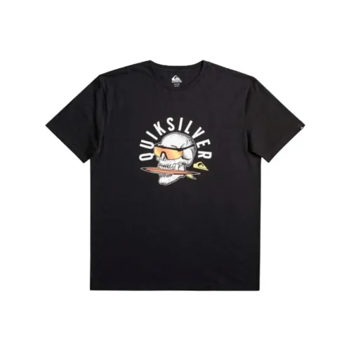 Quiksilver Черные Мужские T-Рубашки