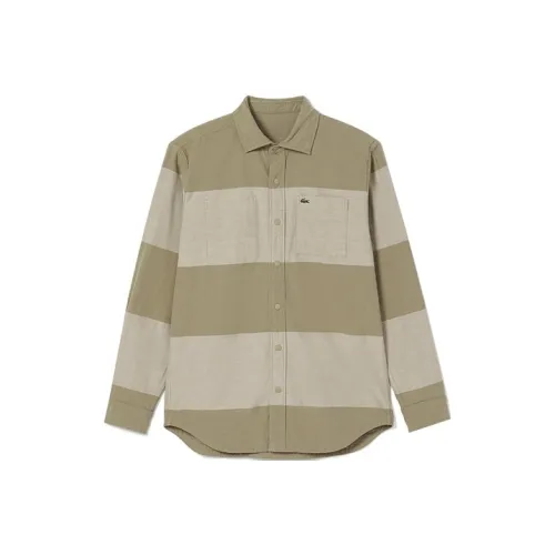 LACOSTE Collaboration Хаки Мужские Рубашки