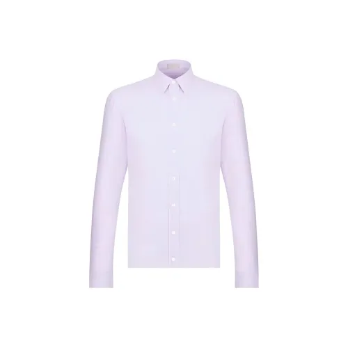 DIOR Светло-фиолетовые Мужские Рубашки