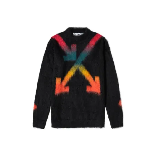 Off Белый FW20 Черный Мужские Свитера