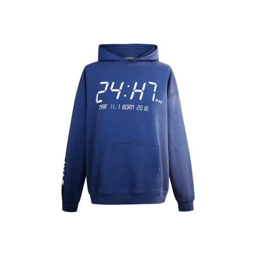 24h7 Синий Унисекс Свитшоты