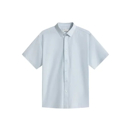 ZIOZIA x TONGQINNANZHUANG Летняя рубашка мужская зеленая