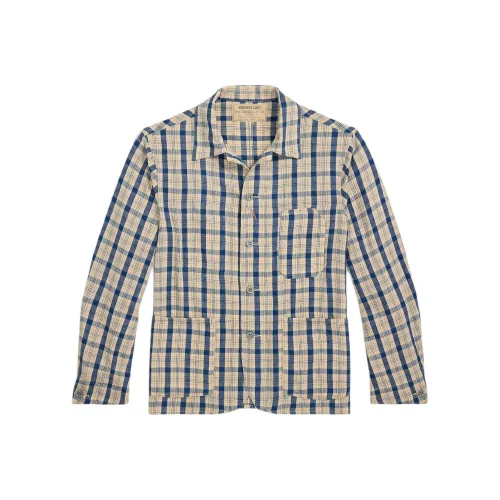 Double RL Рубашка Мужская Многоцветная