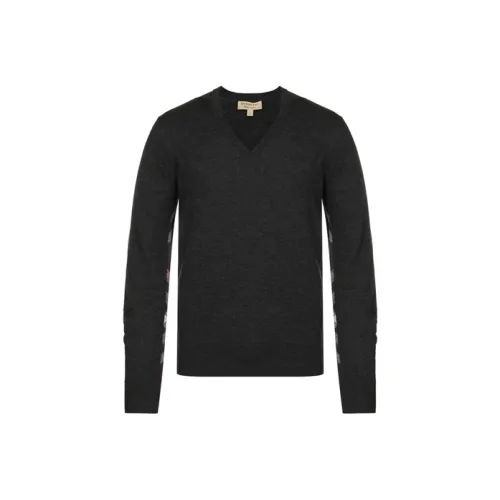 Burberry Темно-серые Мужские Свитера