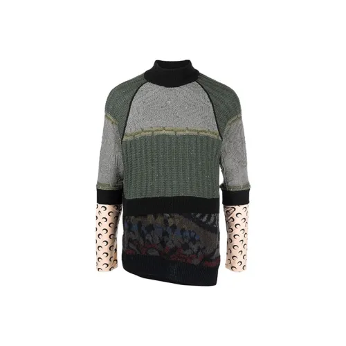 Marine Serre Серый Мужской Свитеры