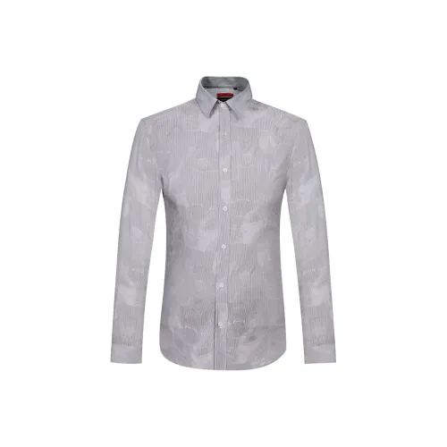 JODOLL Серые Мужские Рубашки