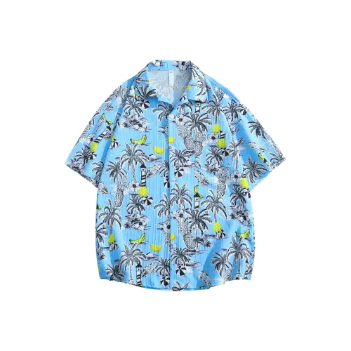 CLOR Рубашка Унисекс Мальдив Синий