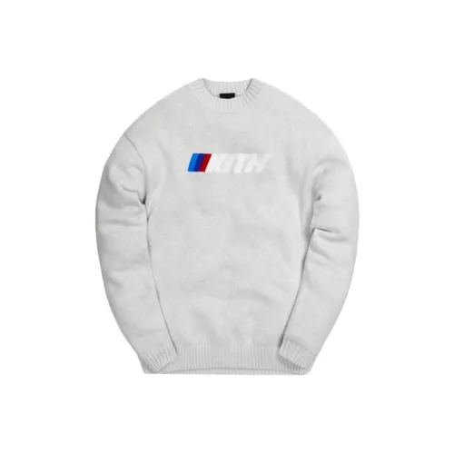 KITH Collaboration Светло-серые Мужские Свитера