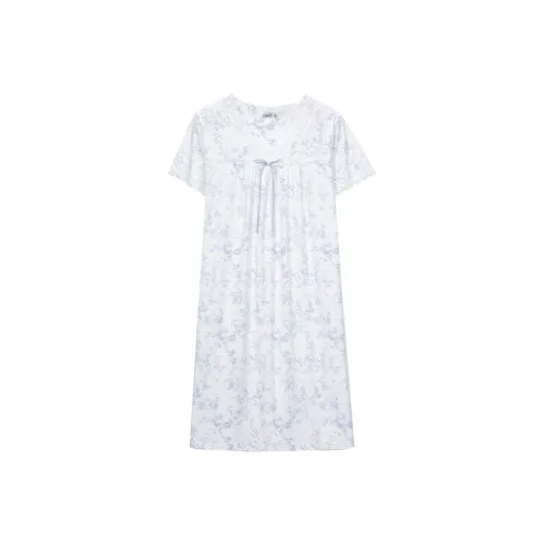 DAERLI Ночная сорочка Женская Светло-синяя