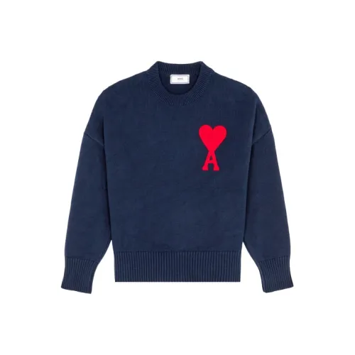 AMIPARIS Морской синий Мужские свитера