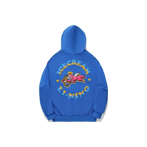LINING x ICECREAM Толстовка Унисекс Цветной Синий