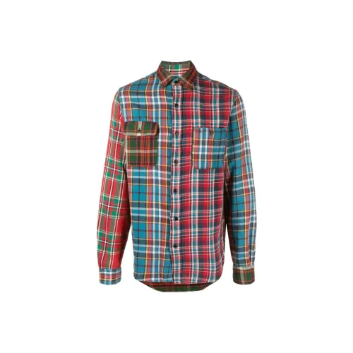 Polo Ralph Lauren FW23 Рубашка Мужская Многоцветная