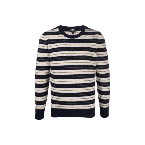 A.P.C Черные Мужские Свитера