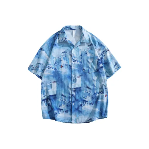 CLOR Рубашка Унисекс Hebrides Blue