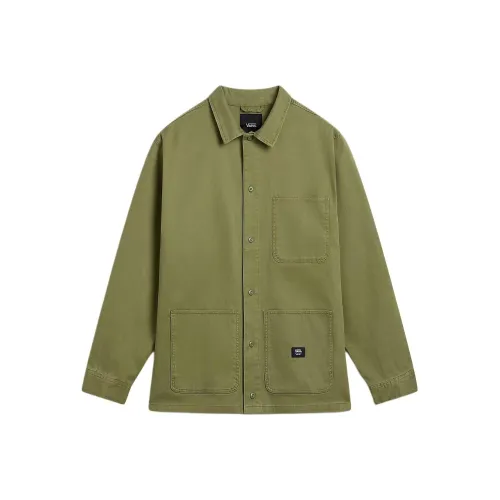 Vans WESTFIELD SHACKET Рубашка Мужская Зеленая