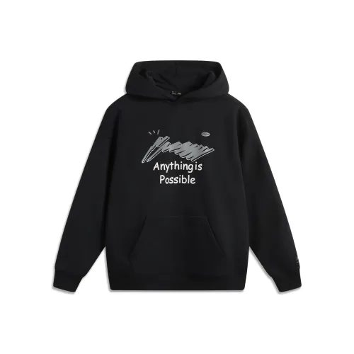 LINING Sports Life Collection Толстовка Унисекс Черный