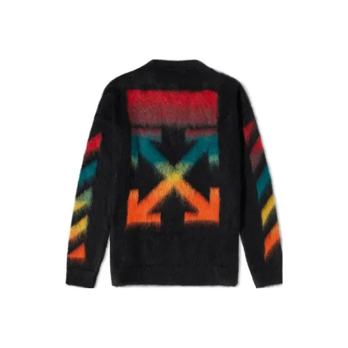 Off Белый FW20 Черный Мужские Свитера
