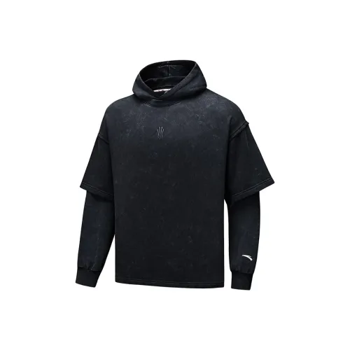 Anta Life Collection Черный Унисекс Свитшоты