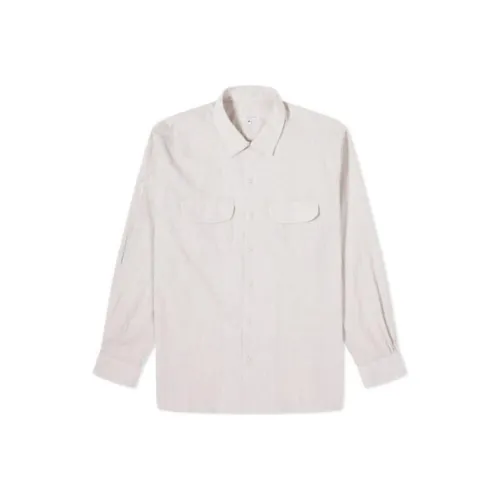 Engineered Garments Collaboration Бежевые Мужские Рубашки