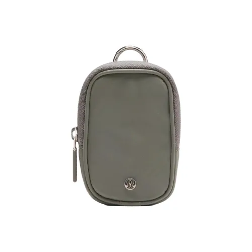 lululemon Переработанный нейлон Key Pouch Нано Унисекс Серый