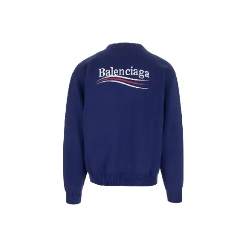Balenciaga Мужские Синие Свитера
