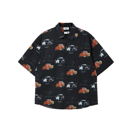 JACK JONES· x Jean Michel Basquiat Весна Рубашка Мужская