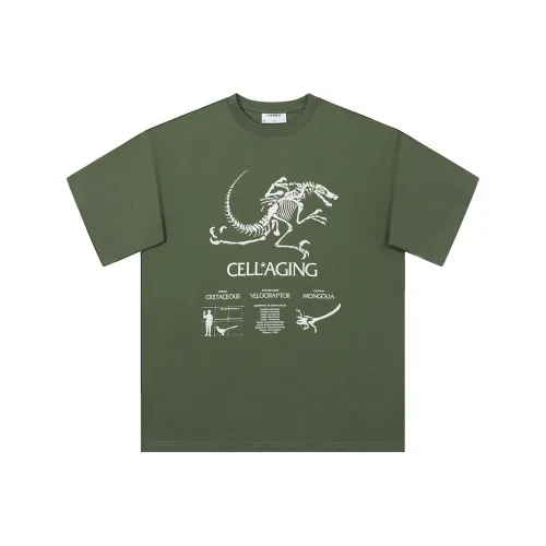 CELL AGING T-Shirt Унисекс Зеленый